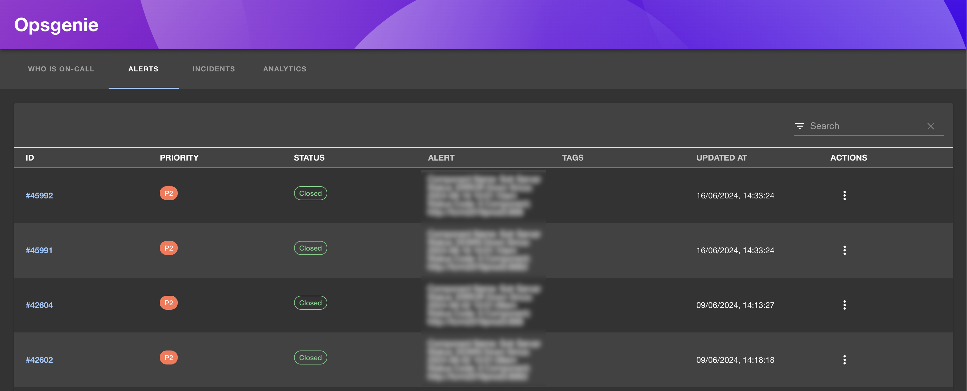 OpsGenie Integration